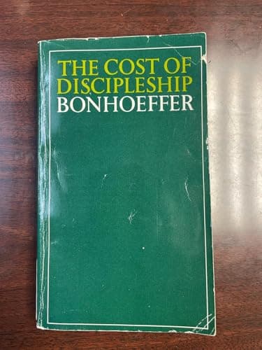 Book cover for The Cost of Discipleship by Dietrich Bonhoeffer