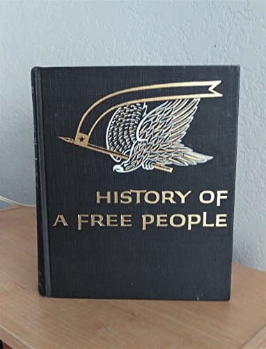 Book cover for History of a free people by Bragdon, Henry W