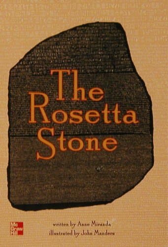 Book cover for The Rosetta Stone (Leveled Books [5]) by Miranda, Anne