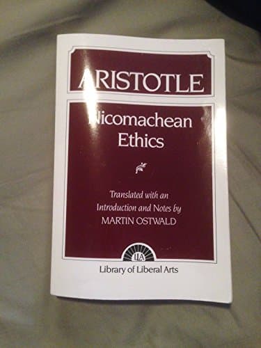 Book cover for Nicomachean Ethics by Aristotle