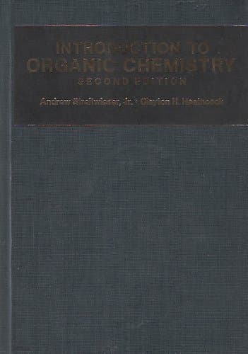 Book cover for Introduction to Organic Chemistry by Andrew Streitwieser