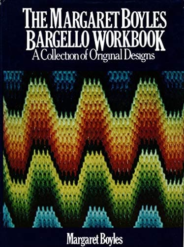 Book cover for The Margaret Boyles Bargello Workbook: A Collection of Original Designs by Boyles Margaret