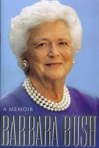 Book cover for Barbara Bush: A Memoir by Bush, Barbara