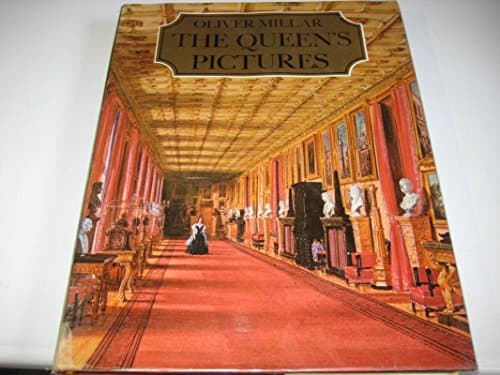 Book cover for The Queen's pictures by Millar, Oliver