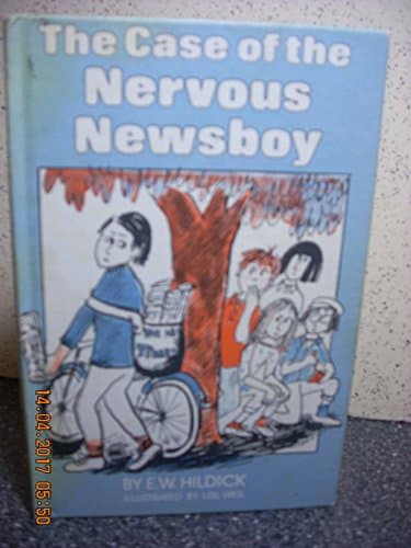 Book cover for The Case of the Nervous Newsboy (McGurk Mystery) by Hildick, E. W.