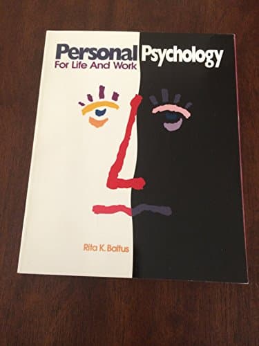 Book cover for Personal Psychology for Life and Work by Rita K. Baltus