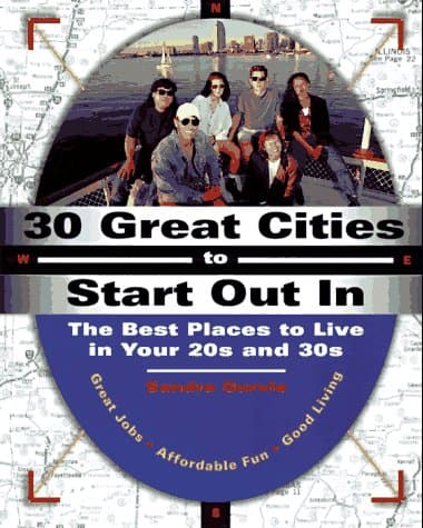 Book cover for 30 Great Cities to Start Out in by Gurvis, Sandra