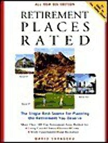 Book cover for Retirement Places Rated by Savageau, David