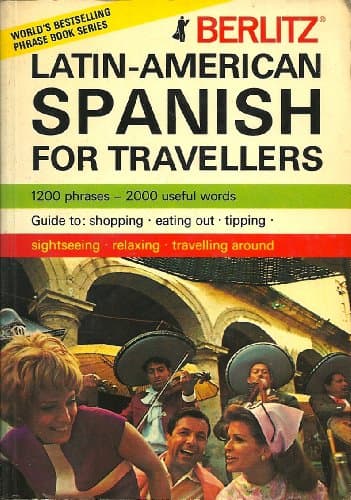 Book cover for Berlitz Latin-American Spanish for Travellers by Berlitz