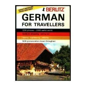 Book cover for Berlitz German for Travellers by Berlitz Publishing Company