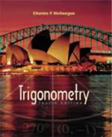 Book cover for Trigonometry by Charles P. McKeague