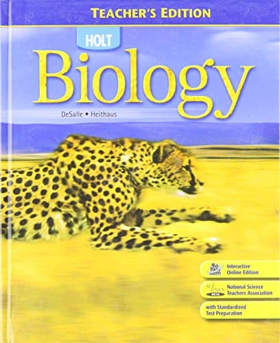 Book cover for Holt Biology, Teacher's Edition by Holt McDougal