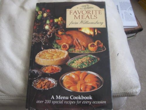 Book cover for Favorite Meals from Williamsburg by Donna C. Sheppard