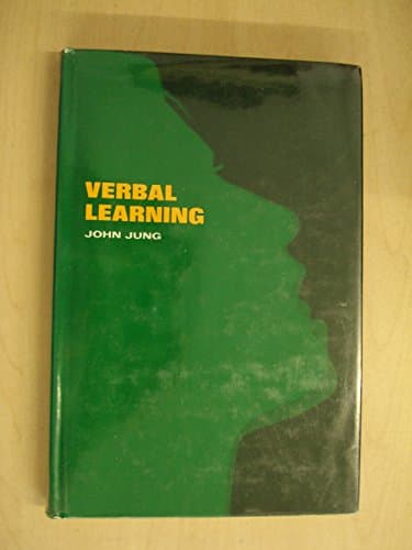Book cover for Verbal Learning by JUNG, John