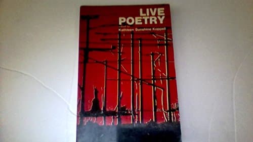 Book cover for Live poetry by Koppell, Kathleen Sunshine