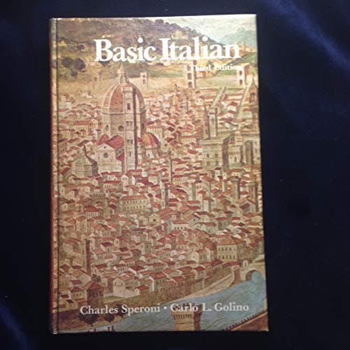 Book cover for Basic Italian (English and Italian Edition) by Charles Speroni