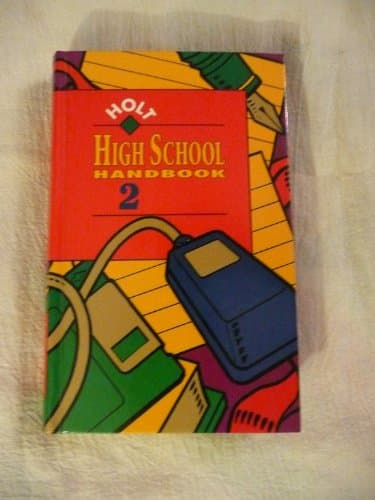 Book cover for Holt High School Handbook 2 by HOLT, RINEHART AND WINSTON