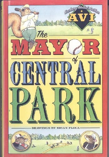 Book cover for The Mayor of Central Park by Avi