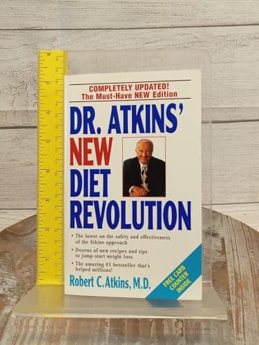 Book cover for Dr. Atkins' New Diet Revolution by Atkins M.D., Robert C.