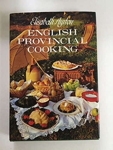 Book cover for English provincial cooking by Elisabeth Ayrton