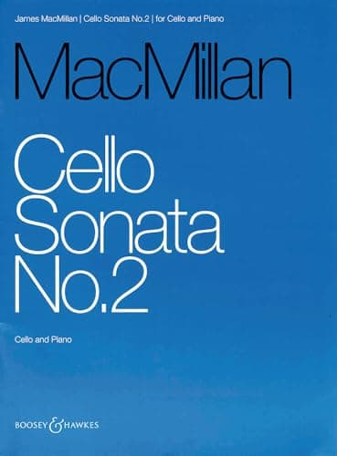 Book cover for Cello Sonata No. 2: cello and piano. by MacMillan, James