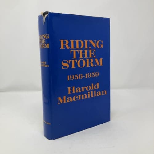 Book cover for Riding the Storm, 1956-1959. by Harold MacMillan