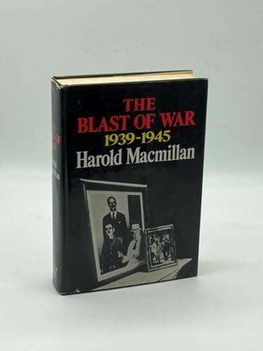 Book cover for The Blast of War, 1939-1945 by macmillan, harold
