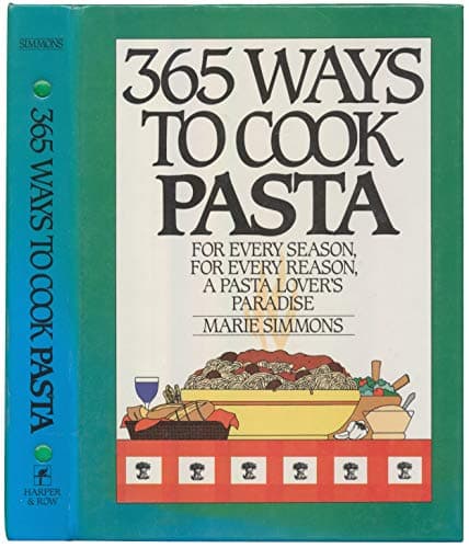 Book cover for 365 Ways to Cook Pasta by Simmons,Marie