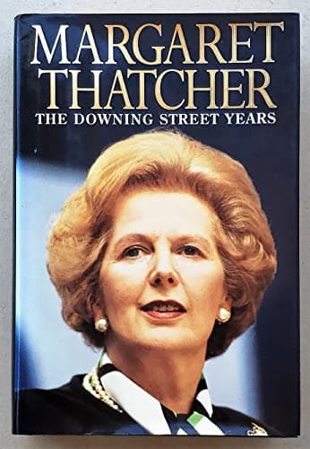 Book cover for The Downing Street Years by Thatcher, Margaret