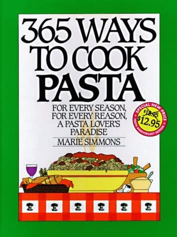 Book cover for 365 Ways to Cook Pasta by Simmons, Marie