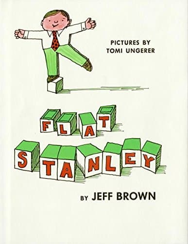 Book cover for Flat Stanley by Jeff Brown