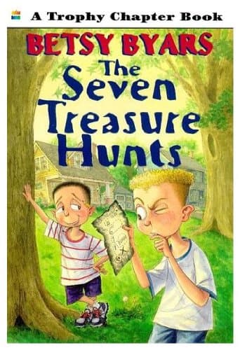 Book cover for The Seven Treasure Hunts by Byars, Betsy Cromer