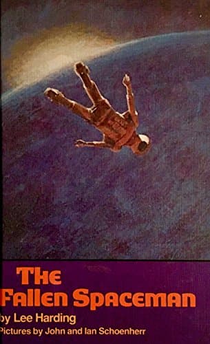 Book cover for The Fallen Spaceman by Harding, Lee