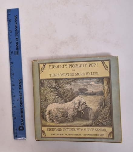 Book cover for Higglety Pigglety Pop or There Must Be More to Life by Maurice Sendak