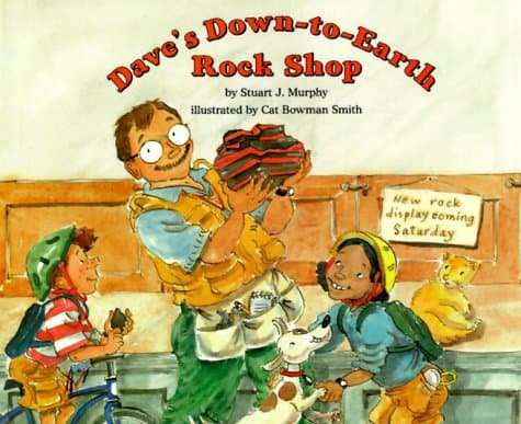 Book cover for Dave's Down-to-Earth Rock Shop (MathStart 3) by Murphy, Stuart J.