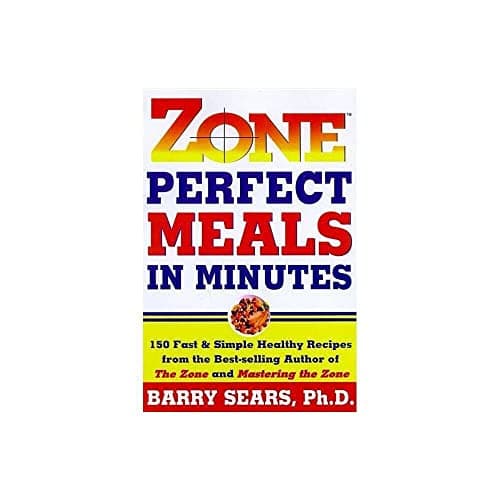 Book cover for Zone-Perfect Meals in Minutes (The Zone) by Sears, Barry