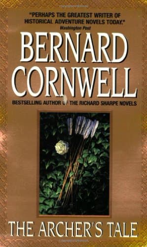 Book cover for The Archer's Tale (The Grail Quest, Book 1) by Cornwell, Bernard