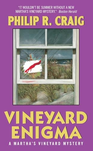 Book cover for Vineyard Enigma : A Martha's Vineyard Mystery by Craig, Philip R.
