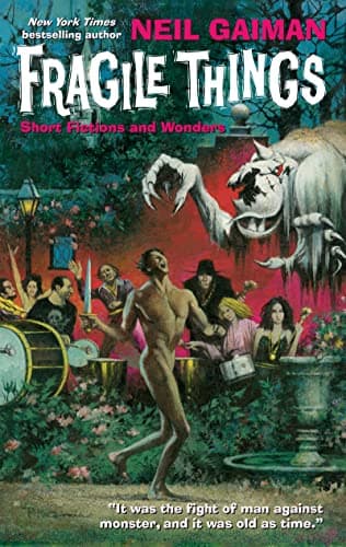 Book cover for Fragile Things: Short Fictions and Wonders by Gaiman, Neil