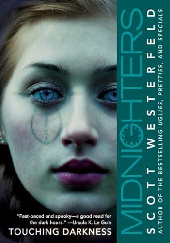 Book cover for Touching Darkness (Midnighters #2) by Westerfeld, Scott