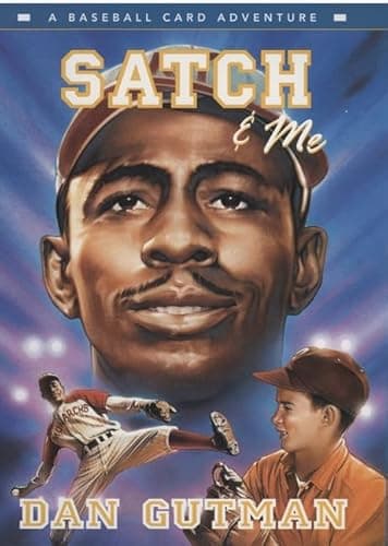 Book cover for Satch & Me (Baseball Card Adventures) by Gutman, Dan