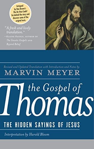 Book cover for The Gospel of Thomas: The Hidden Sayings of Jesus by Marvin W. Meyer