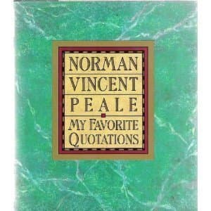 Book cover for My Favorite Quotations by Peale, Norman Vincent