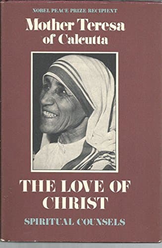 Book cover for The Love of Christ (English and French Edition) by Mother Teresa