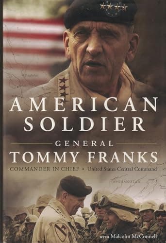Book cover for American Soldier by Tommy Franks