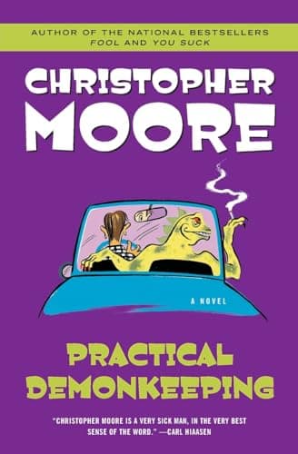 Book cover for Practical Demonkeeping (Pine Cove Series, 1) by Moore, Christopher