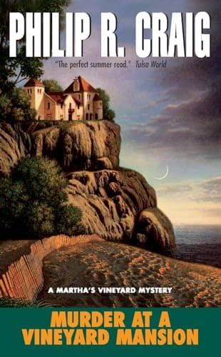 Book cover for Murder at a Vineyard Mansion (A Martha's Vineyard Mystery, 15) by Craig, Philip R