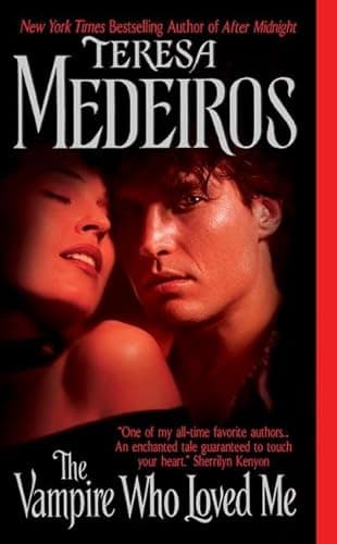Book cover for The Vampire Who Loved Me (Lords of Midnight) by Medeiros, Teresa