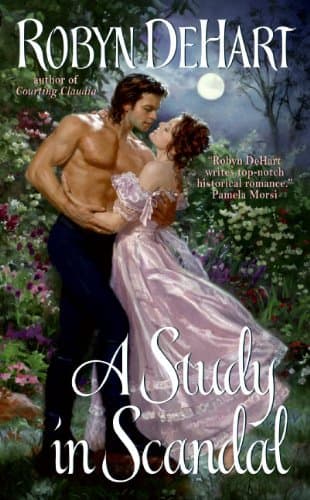 Book cover for A Study in Scandal by DeHart, Robyn