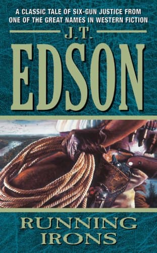 Book cover for Running Irons by Edson, J. T.